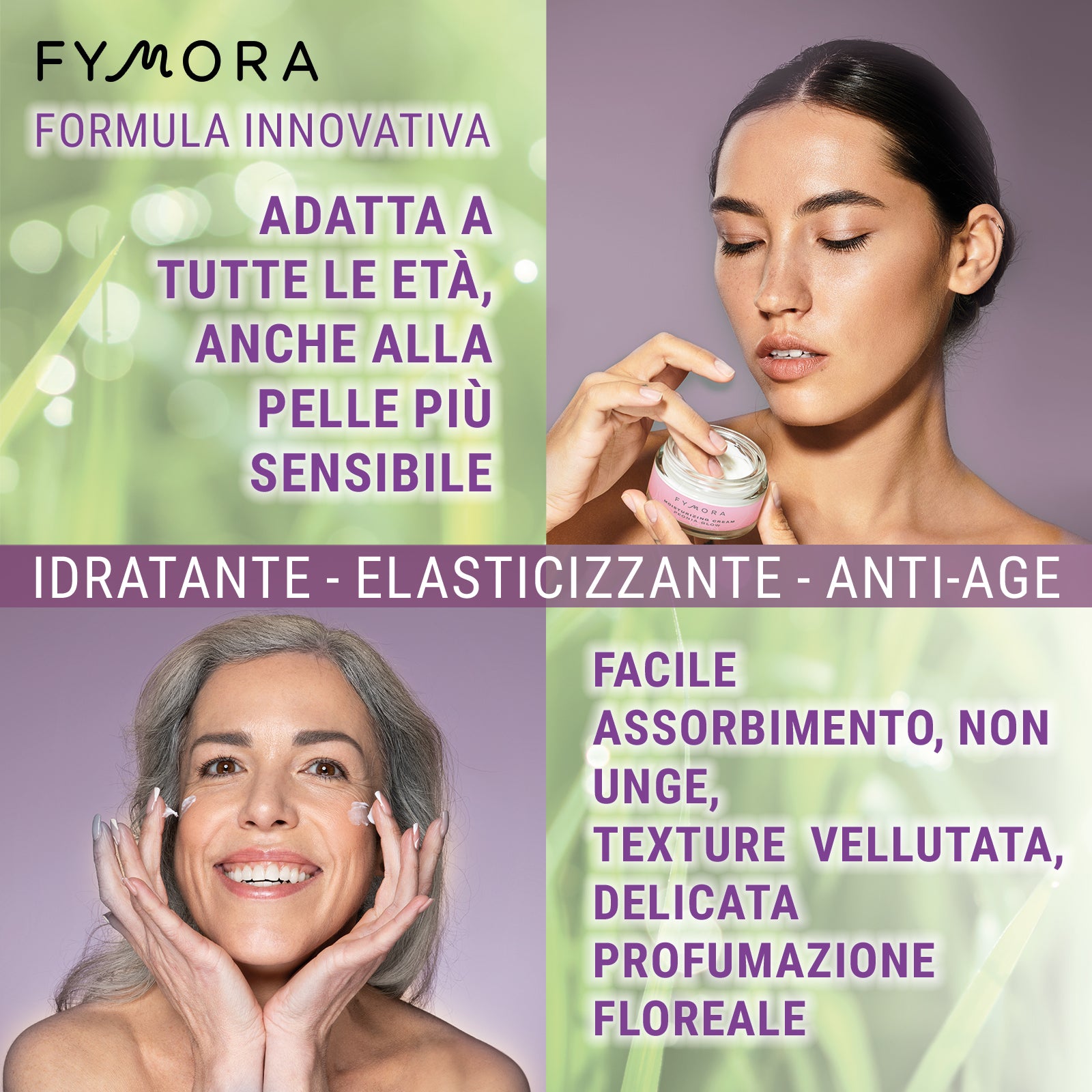 Crema viso idratante Peonia Glow