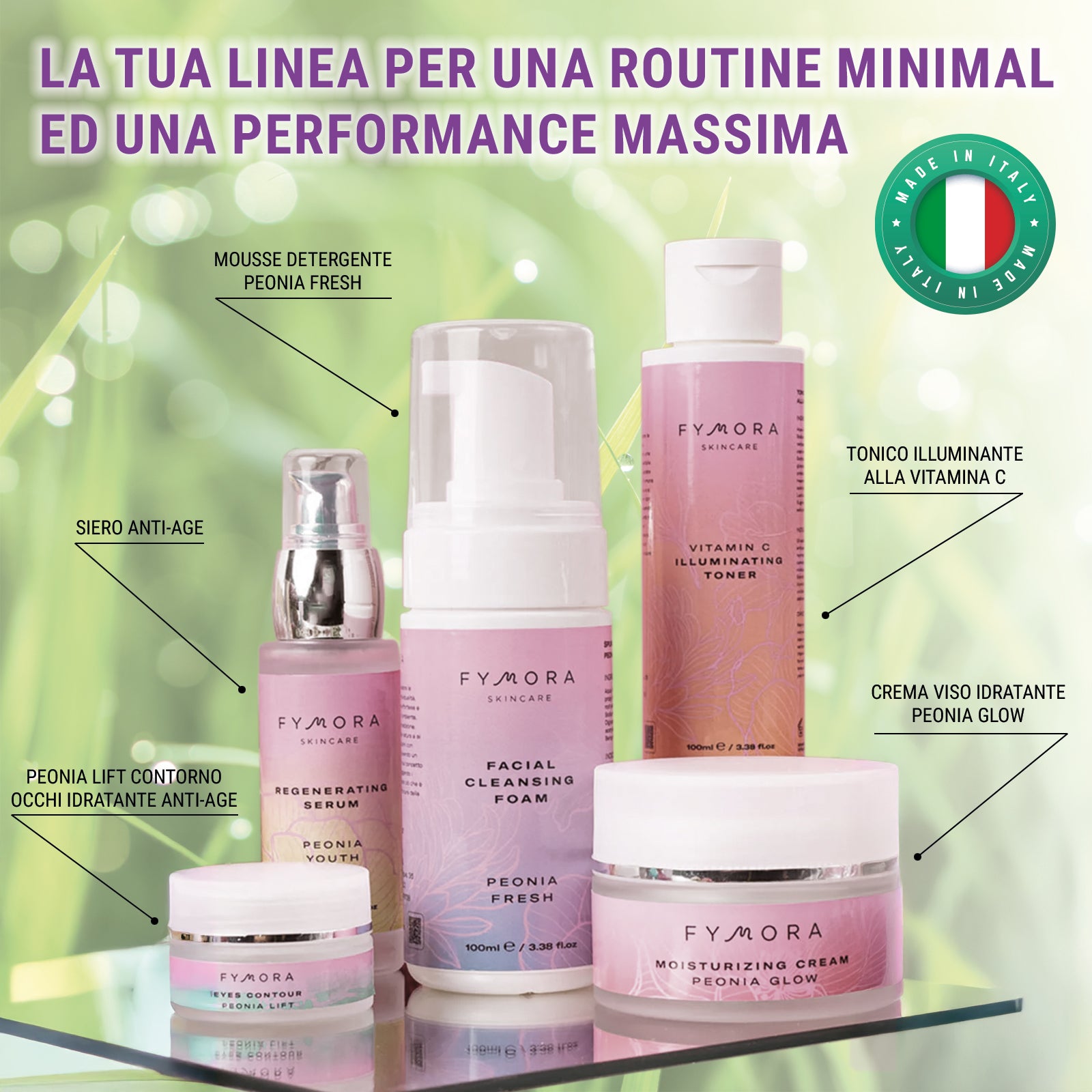 Set prodotti skincare