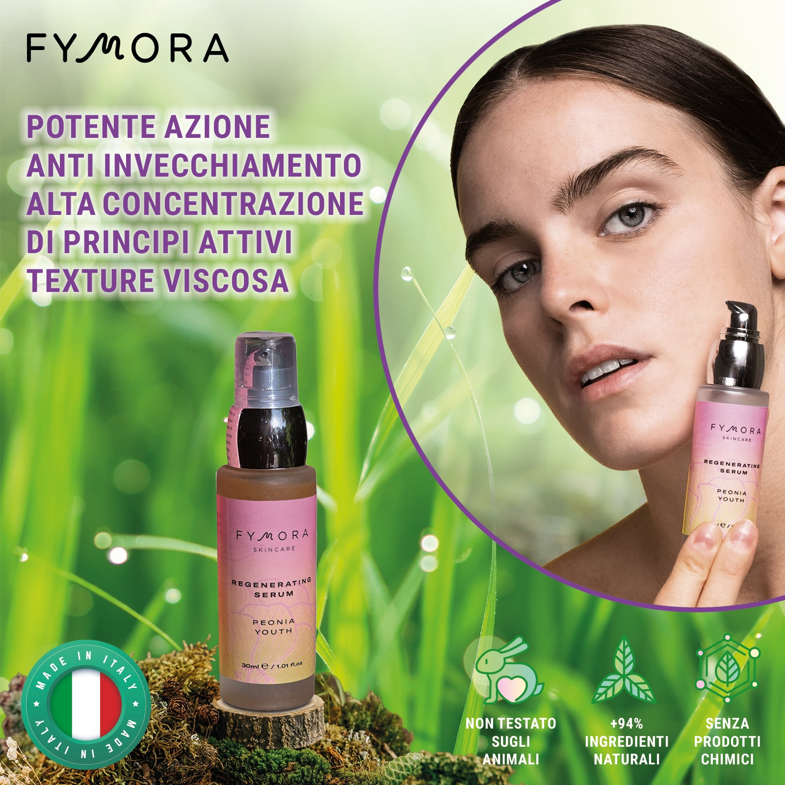 Siero rigenerante Peonia Youth